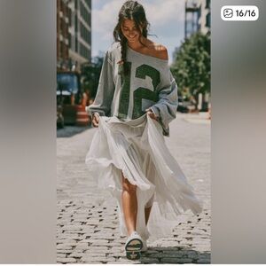 Free People- We The Free Graphic Camden. Size Xsmall.